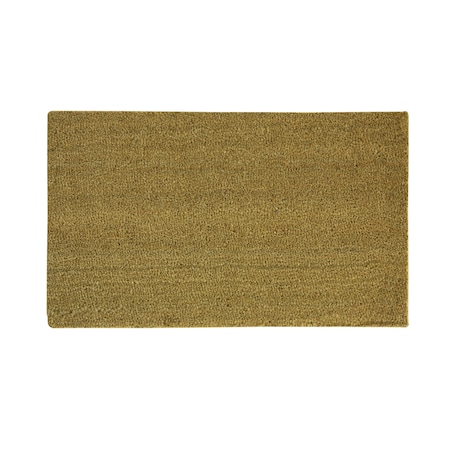 Sports Licensing Solutions Sports Licensing Solutions 24 in. W X 36 in. L Tan Blank Coir Door Mat 58772